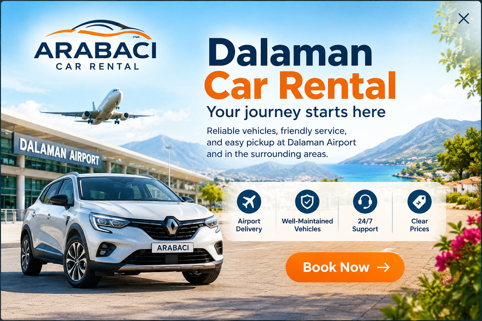 Dalaman Car Rental – Book Your Car